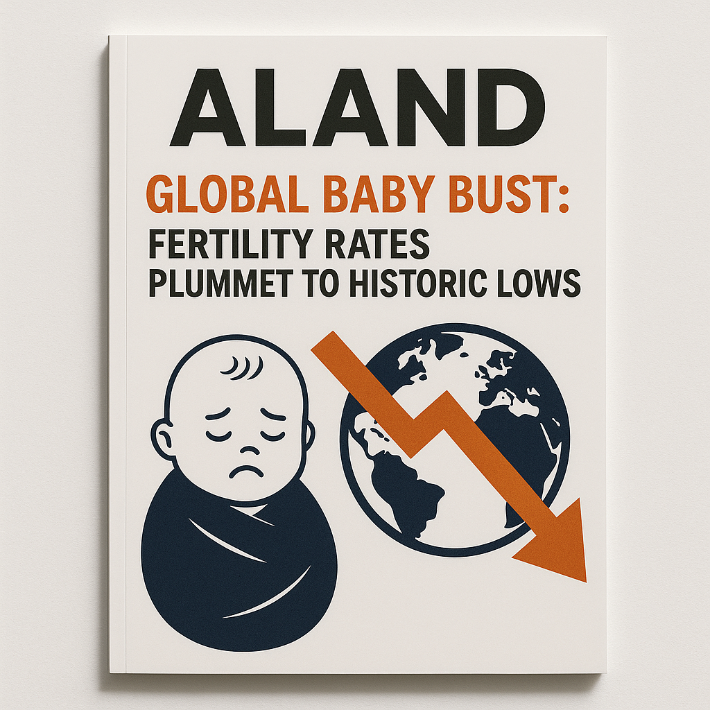  ALAND Magazine Cover - Global Baby Bust and Fertility Rates Decline